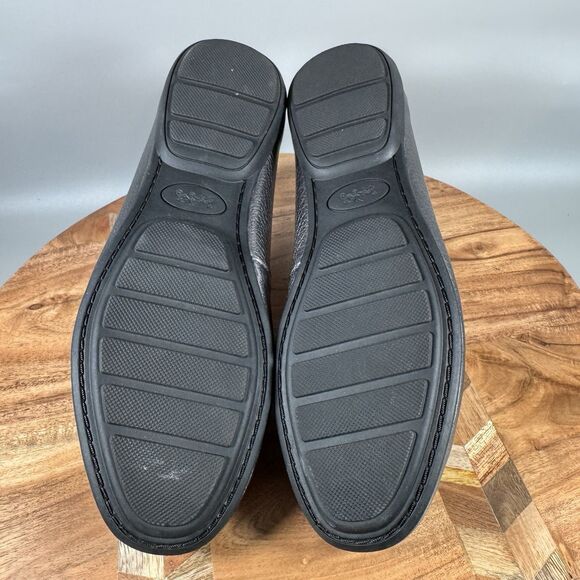 COACH Flat Driving Penny Loafers Grey Shoes Women’s US 7 Slip Ons - Picture 6 of 8